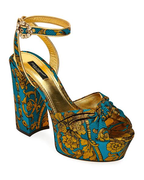 neiman marcus jacquard sandals.